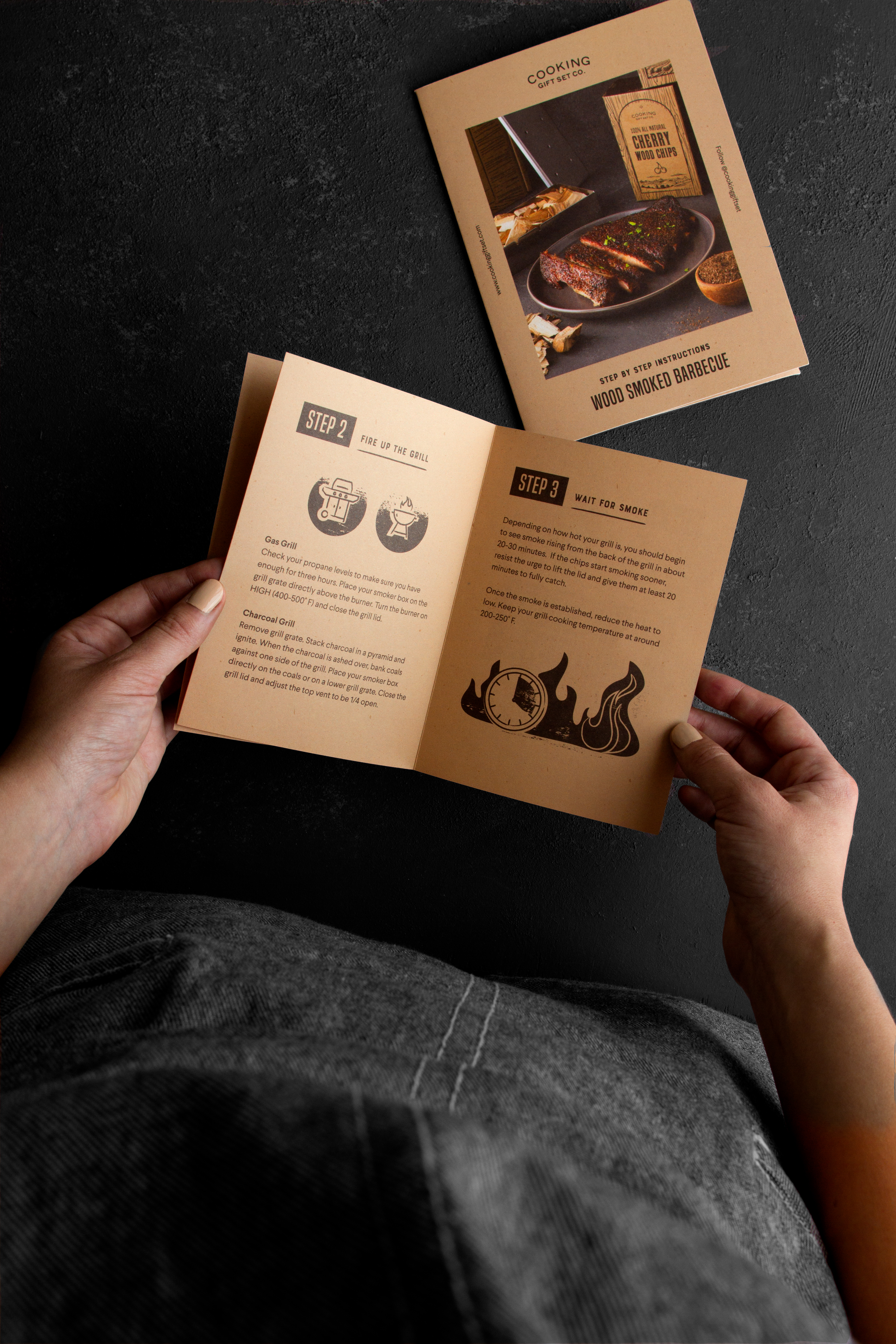 Illustrated instructions booklet